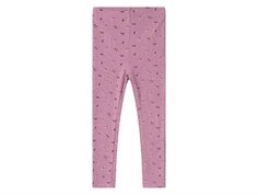 Name It mauve orchid blomstrede leggings